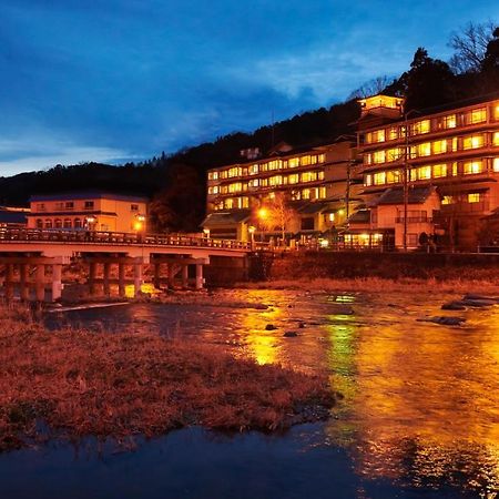 Mansuirou Hotell Misasa Exteriör bild