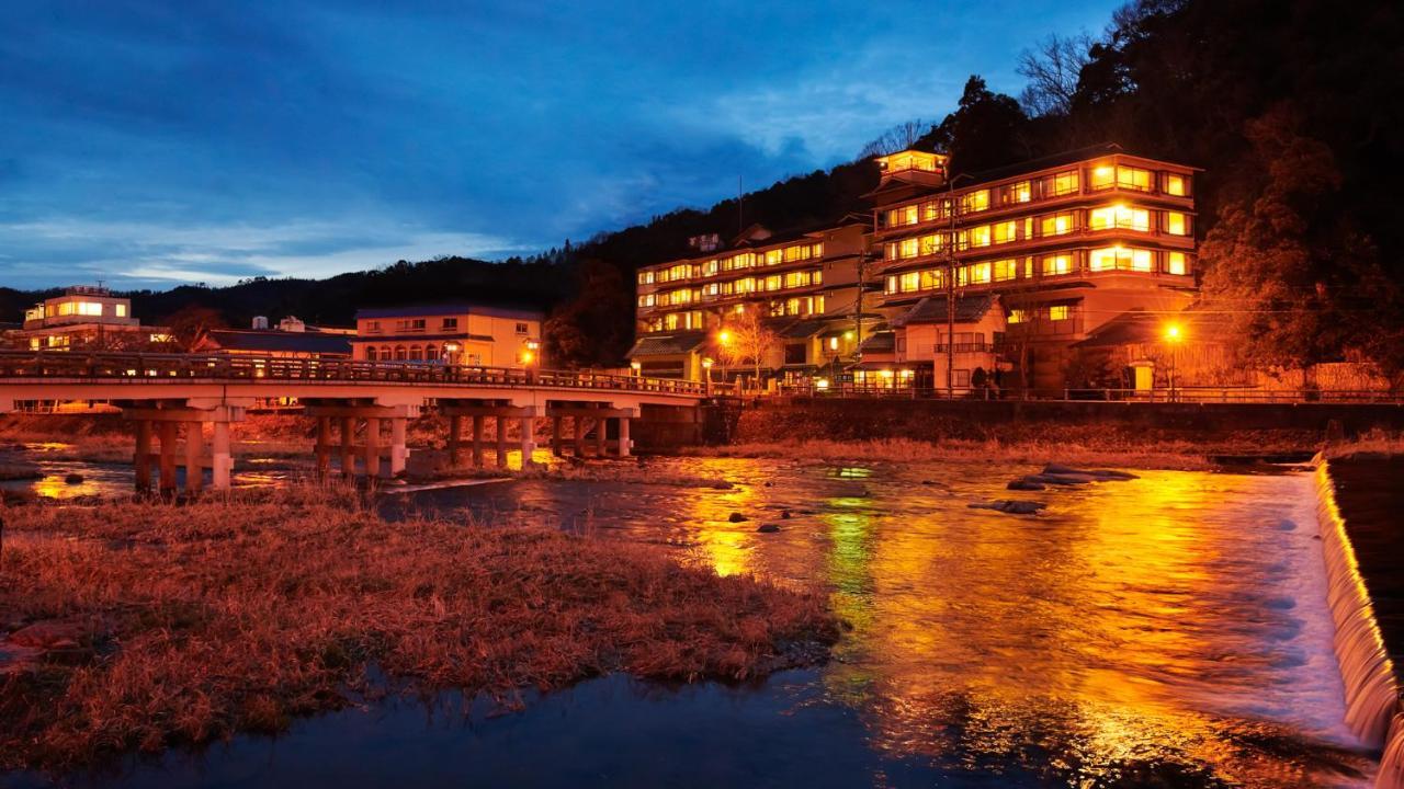 Mansuirou Hotell Misasa Exteriör bild