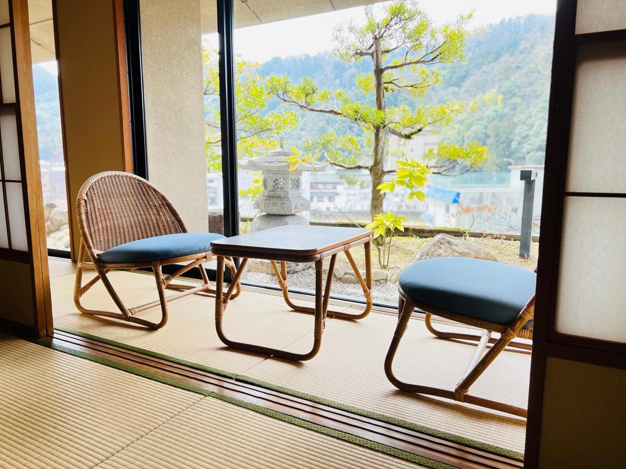 Mansuirou Hotell Misasa Exteriör bild