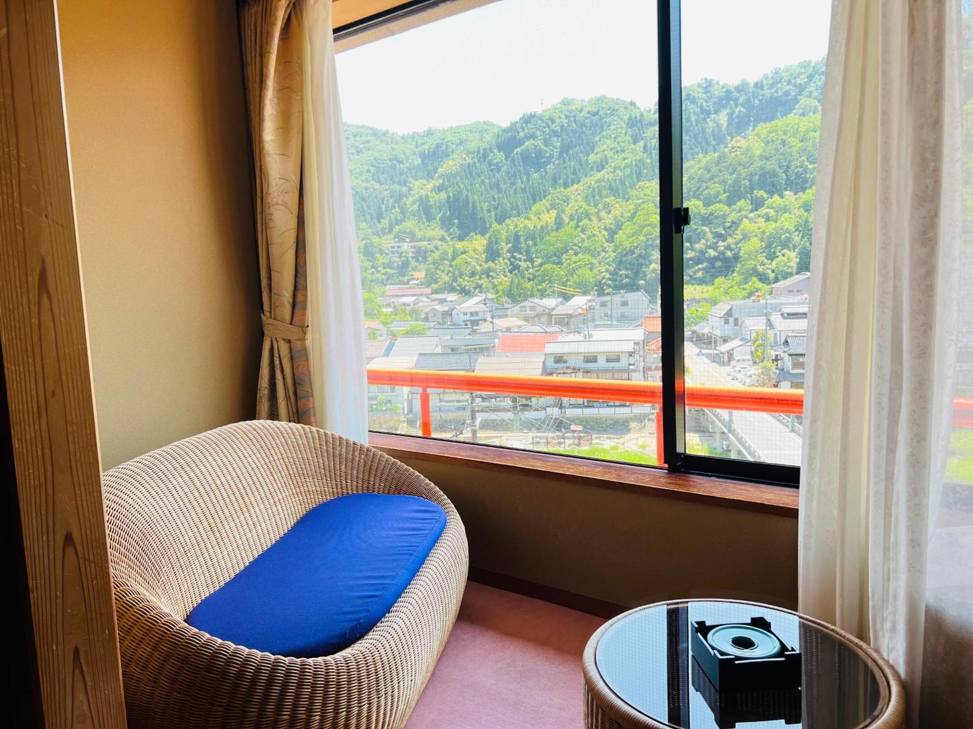Mansuirou Hotell Misasa Exteriör bild